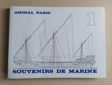 Souvenirs de marine deel 1,2 en 3 - vice-amiral Pâris beschikbaar voor biedingen