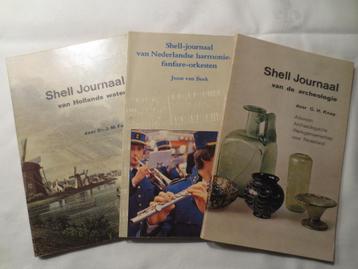 Shell Boeken : Serie van 3 Shell Journaal boeken.  Z.G.A.N.  beschikbaar voor biedingen