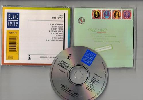 THE FREE CD Live!, Cd's en Dvd's, Cd's | Rock, Gebruikt, Poprock, Ophalen of Verzenden