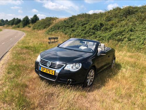 Volkswagen Eos 3.2 R32 V6 DSG 2007 Zwart, Auto's, Volkswagen, Particulier, Eos, Benzine, F, Cabriolet, Automaat, Geïmporteerd