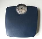 Donkerblauwe analoge krups personenweegschaal tot 130kilo, Ophalen, Gebruikt, 100 kg of meer, Personenweegschaal