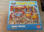 Legpuzzel That's Life - 1000 stukjes compleet, Ophalen of Verzenden, 500 t/m 1500 stukjes, Zo goed als nieuw, Legpuzzel