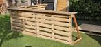 Pallet Houten Bar - Hoekvorm, Huis en Inrichting, Barren, Ophalen, Gebruikt