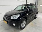 Toyota Rav4 2.0 5DR 4WD 2004 Zwart, NL Auto, NAP, Airco, Auto's, 1998 cc, Stof, Zwart, 4 cilinders