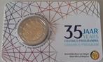 België coincard 2022 - 35 Jaar Erasmus Programma - Vlaams, Postzegels en Munten, Munten | Europa | Euromunten, Verzenden, België