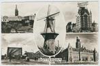 Rotterdam museum bruggen molen Witte Huis ca. 1940, Ophalen of Verzenden, 1920 tot 1940, Ongelopen, Zuid-Holland