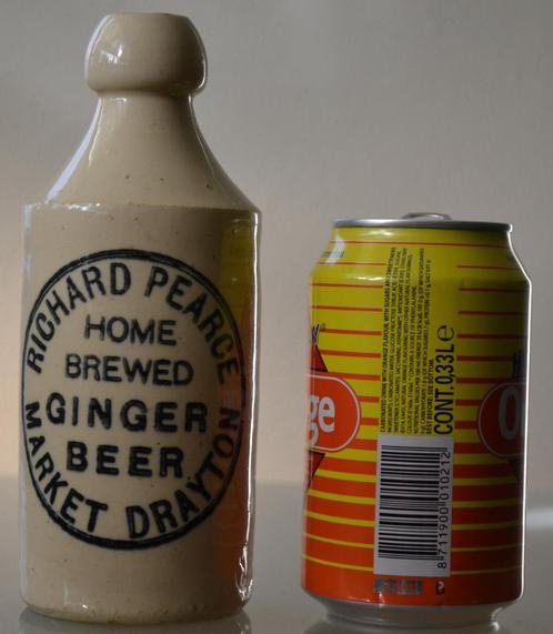 Richard Pearce ginger beer Market Drayton kruikje kj10, Antiek en Kunst, Antiek | Keramiek en Aardewerk, Ophalen
