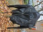 Leren jas, Kleding | Heren, Ophalen of Verzenden, Gedragen, Maat 52/54 (L), Zwart