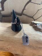 Zilveren 925 ring met onyx maat 19, Verzenden, 19 tot 20, Nieuw, Met edelsteen