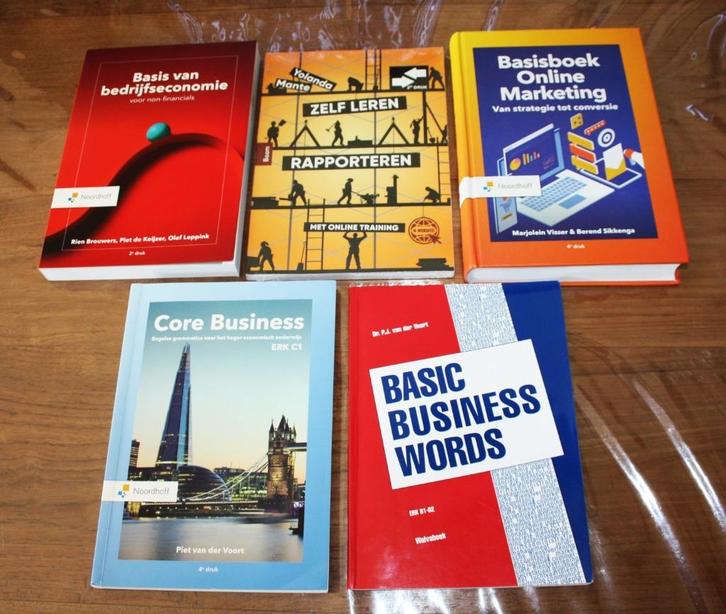 Studieboeken commerciële economie HBO, Boeken, Studieboeken en Cursussen, Zo goed als nieuw, HBO, Beta, Ophalen of Verzenden