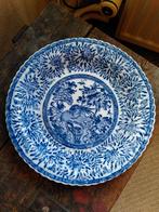 Blauw/wit wandbord Mosa Maastricht, China stijl, Antiek en Kunst, Ophalen of Verzenden