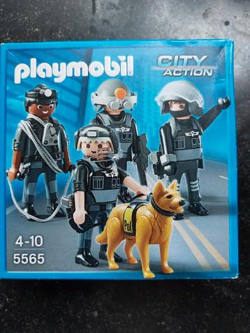 Playmobil City Action Politie Team met Hond - 5565 beschikbaar voor biedingen