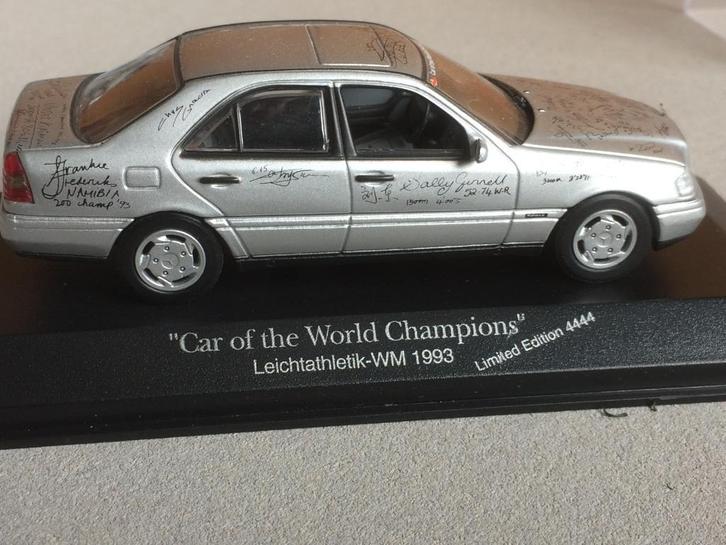 Mercedes W202 C180 1993 1/43, Hobby en Vrije tijd, Modelauto's | 1:43, Zo goed als nieuw, Auto, MiniChamps, Ophalen of Verzenden