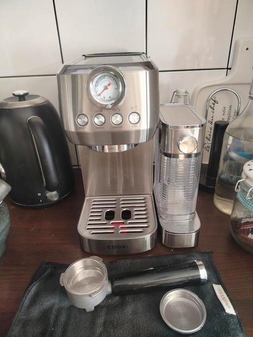 Cook pistonmachine, Witgoed en Apparatuur, Koffiezetapparaten, Zo goed als nieuw, Ophalen of Verzenden