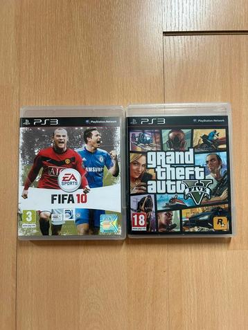Fifa 10 en GTA V voor de PS3 beschikbaar voor biedingen