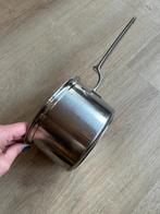 Gero Zilmeta steelpan 1L vintage, Huis en Inrichting, Keuken | Potten en Pannen, Ophalen of Verzenden, Gebruikt, Rvs, Kookpan of Snelkookpan