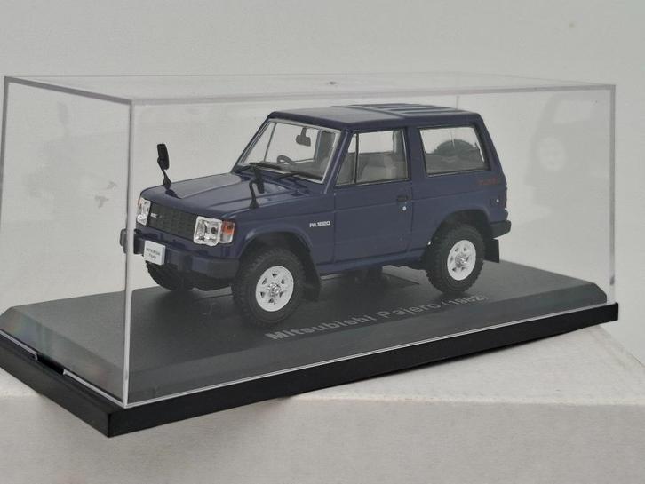 Mitsubishi Pajero (1982) origineel/zeldzaam 1/43, Hobby en Vrije tijd, Modelauto's | 1:43, Zo goed als nieuw, Auto, Overige merken