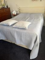 Ralph Lauren bedsprei, blauw., Huis en Inrichting, Slaapkamer | Beddengoed, Ophalen of Verzenden, Zo goed als nieuw, Tweepersoons