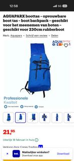 AQUAPARX Boot Tas - Opvouwbare Boot Backpack, Ophalen of Verzenden, Nieuw, Overige typen