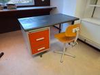 Gispen bureau., Huis en Inrichting, Bureaus, Ophalen, Gebruikt, Bureau