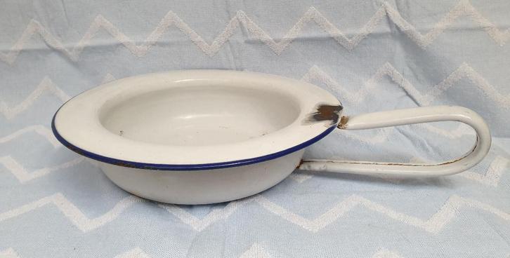 Emaille bedpan, Antiek en Kunst, Antiek | Emaille, Ophalen of Verzenden