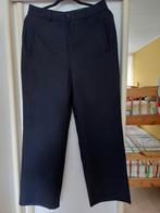 96% SCHEERWOLLEN PANTALON van STRENESSE BLUE in Maat 40, Maat 38/40 (M), Strenesse Blue, Blauw, Ophalen of Verzenden