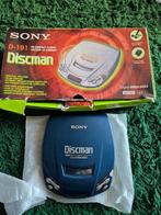 Sony Discman D-191 in doos 'Blauw', Ophalen of Verzenden, Discman