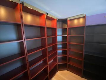 IKEA Billy Kasten - 6 stuks (donkerbruin & zwart)