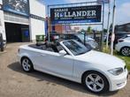 BMW 1-serie Cabrio 120i High Executive., Auto's, BMW, 1-Serie, Zwart, 4 cilinders, Cabriolet