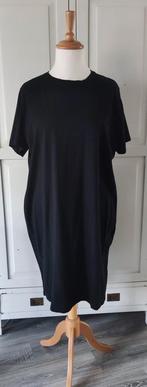 Shein lange zwarte t-shirt jurk maat 4XL, Zwart, Maat 46/48 (XL) of groter, Ophalen of Verzenden, Gedragen