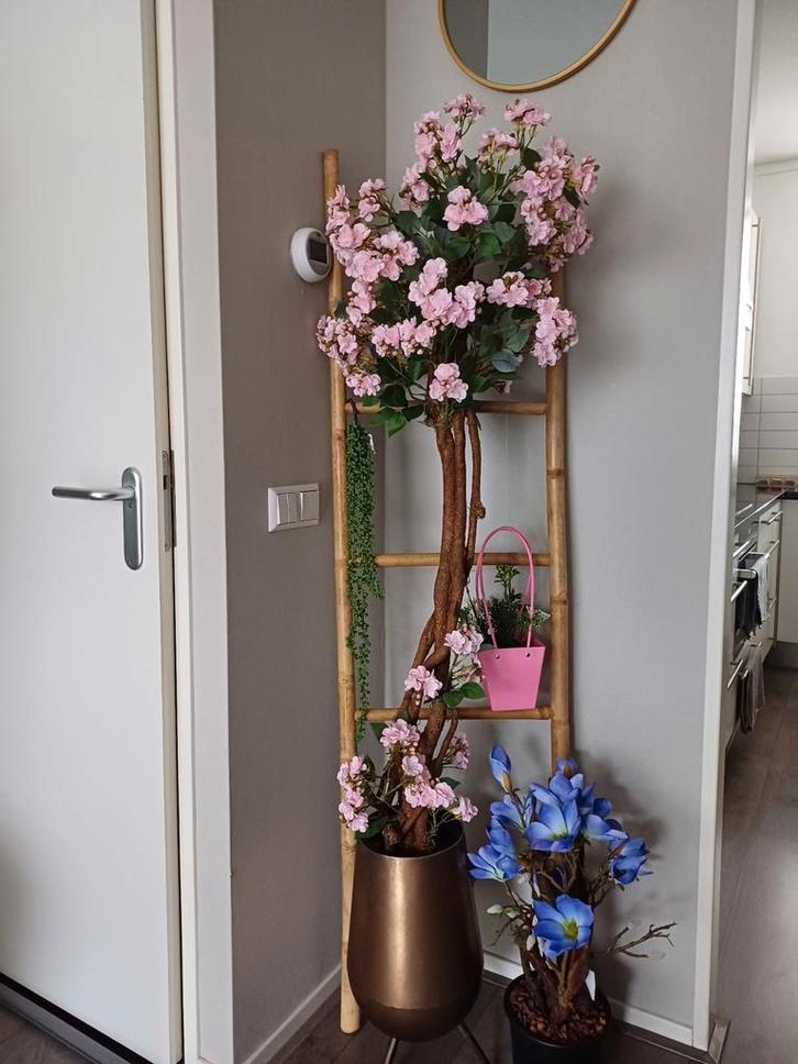 Kunst Bloesemboom 150cm - Sfeervolle Voorjaarsdecoratie, Huis en Inrichting, Kamerplanten, Ophalen of Verzenden