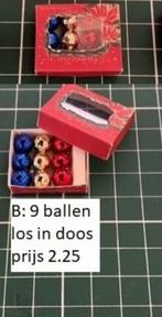 poppenhuis 9 Kerstballen in doos, Ophalen of Verzenden, Nieuw, Poppenhuis
