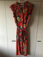 Vrolijke zomerse oranje blousejurk - Costes studio, maat 38, Maat 38/40 (M), Oranje, Ophalen of Verzenden, Zo goed als nieuw