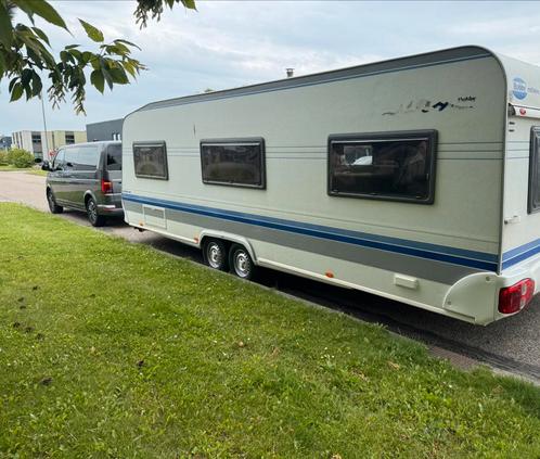 Hobby 650 UMFE 2004, Caravans en Kamperen, Caravans, Particulier, Rondzit, Hobby, Airco, Ophalen of Verzenden