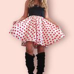 Polkadot rock n roll rockabilly 50s feest rokje recycled, Kleding | Dames, Carnaval, -, -, Nieuw