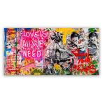 Banksy – Canvas “Love is All We Need” (200 100 cm), Ophalen