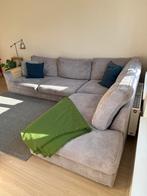 Grijze rib sofa hoekbank ribbank, Huis en Inrichting, Banken | Bankstellen, Ophalen, 100 tot 125 cm, 300 cm of meer, Zo goed als nieuw
