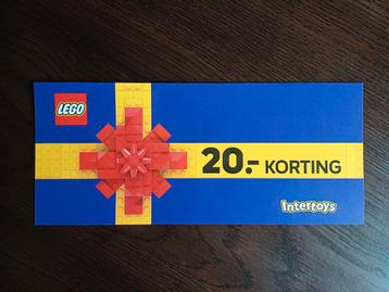 Lego kortingsbon beschikbaar voor biedingen