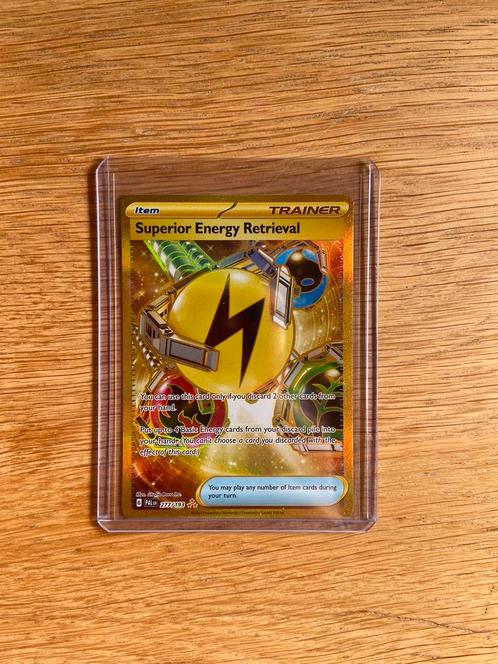 Paldea Evolved Superior Energy Retrieval 277/193, Hobby en Vrije tijd, Verzamelkaartspellen | Pokémon, Nieuw, Losse kaart, Foil