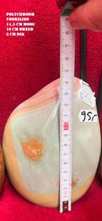 SCULPTUUR POLYCHROOM JASPIS 14,5 CM H- B 10 CM € 95,00, Ophalen of Verzenden, Mineraal