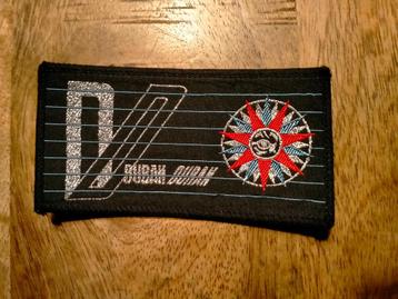 Duran Duran glitter vintage pop rock patch embleem RARE beschikbaar voor biedingen