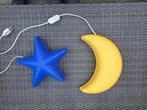 Ikea ster en maan lampen, Huis en Inrichting, Lampen | Wandlampen, Ophalen, Zo goed als nieuw, Kunststof