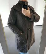 Jas Winter Dames Bruin Gekorreld XL Capuchon Muts Rits, Kleding | Dames, Bruin, Verzenden, Maat 46/48 (XL) of groter, Nieuw