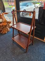 Antiek klaptafel, bijzettafel, houten etagere0, Ophalen