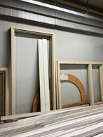 2 Binnen deurkozijnen (opdekdeuren), Doe-het-zelf en Verbouw, Kozijnen en Schuifpuien, Deurkozijn, Nieuw, Hout, Ophalen