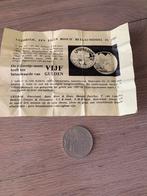 Gerritje Den Bosch eigen betaalmiddel 5 gulden, Ophalen of Verzenden, Nederland, Munten
