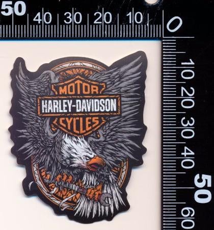 Sticker: Harley Davidson (50), Ophalen of Verzenden, Zo goed als nieuw, Auto of Motor