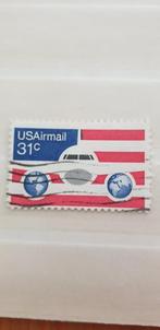 3596 usa air mail 31c 1976, Postzegels en Munten, Postzegels | Amerika, Verzenden, Noord-Amerika