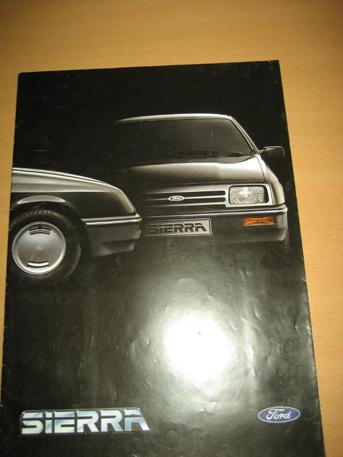 Ford Sierra o.a. Stationcar folder brochure, Boeken, Auto's | Folders en Tijdschriften, Zo goed als nieuw, Ford, Ophalen