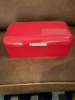 Vintage Rode Broodtrommel - Zo Goed Als Nieuw!, Huis en Inrichting, Ophalen of Verzenden, Zo goed als nieuw